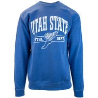 Utah State Athl. Dept. Unisex Crew Sweatshirt blue